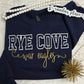 Rye Cove War Eagles Varsity & Script Crewneck