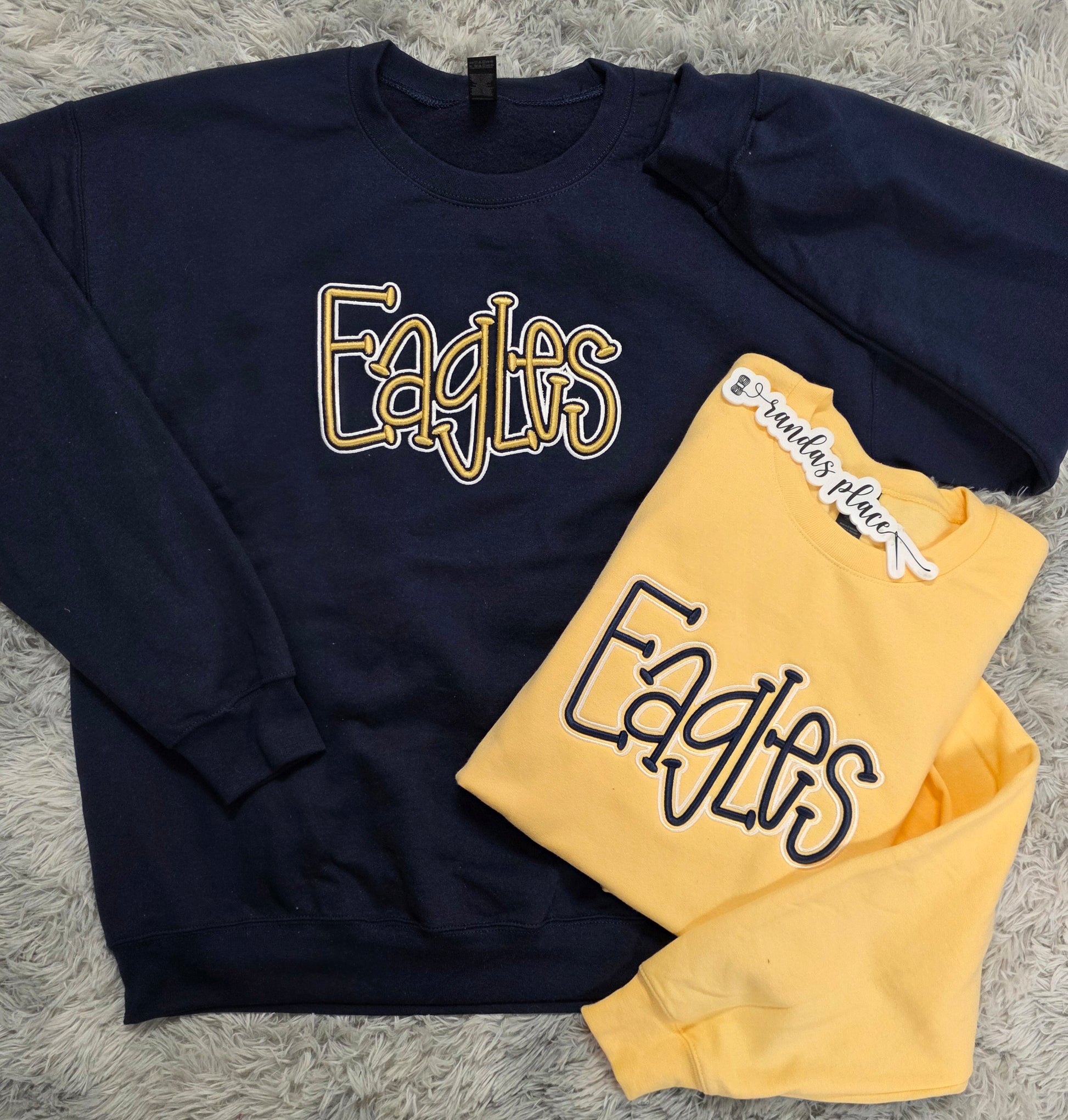 Eagles Puff Crewneck