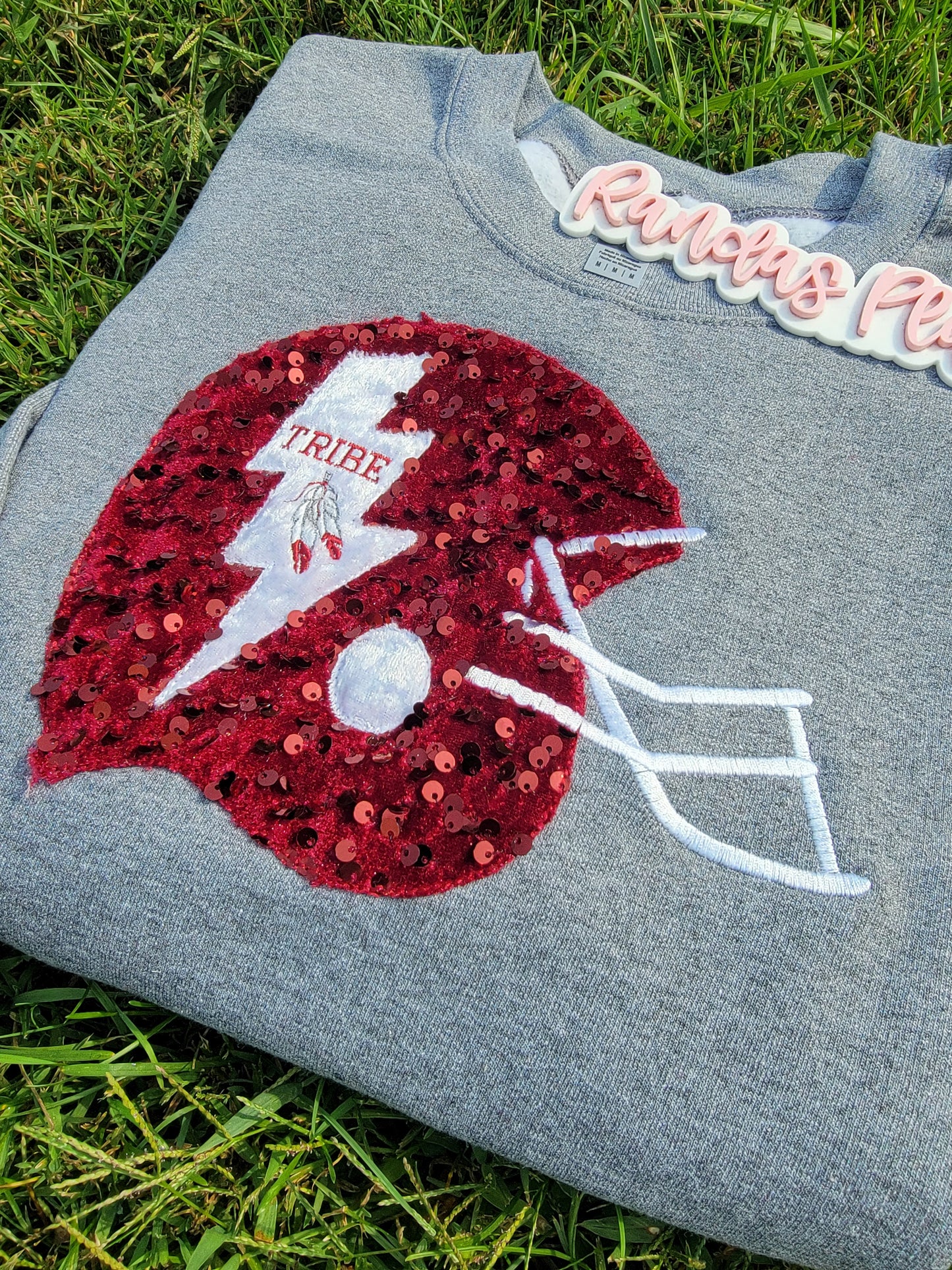 Tribe Helmet Sequence Crewneck