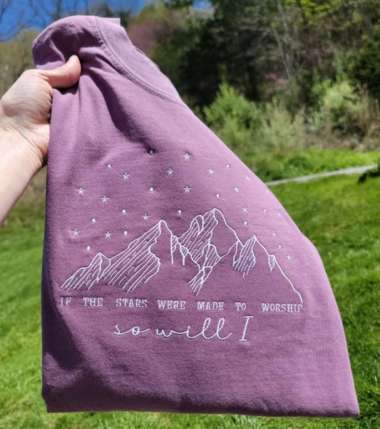 Stars Worship Inspirational Tee/Sweatshirt