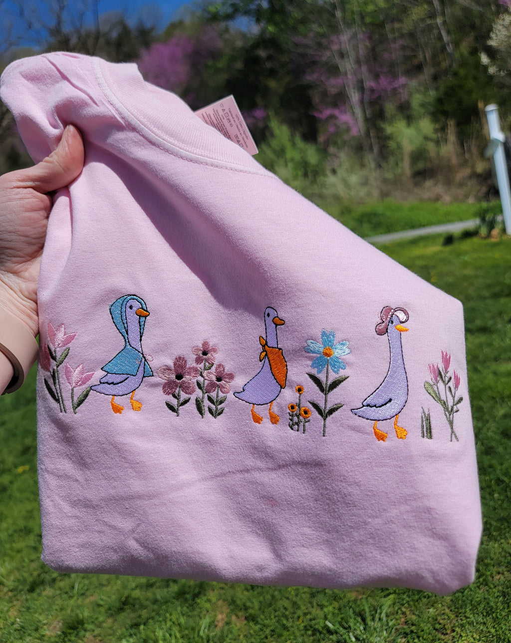 Floral Goose Tee