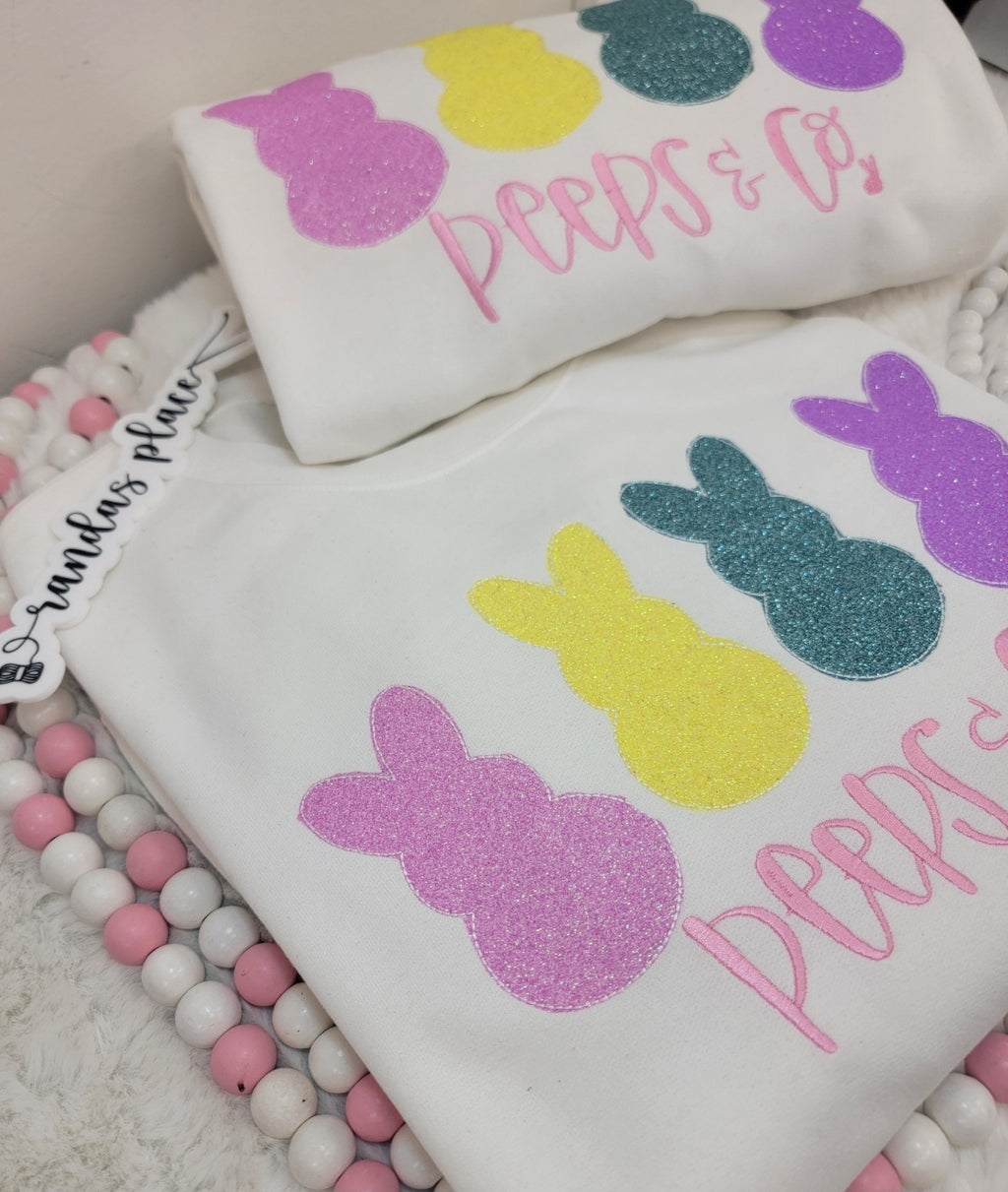 Peeps & Co. Sparkle Crewneck