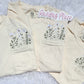 Neutral Wildflowers Pocket Tee