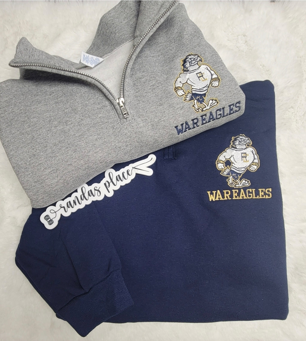 War Eagles Quarter Zip