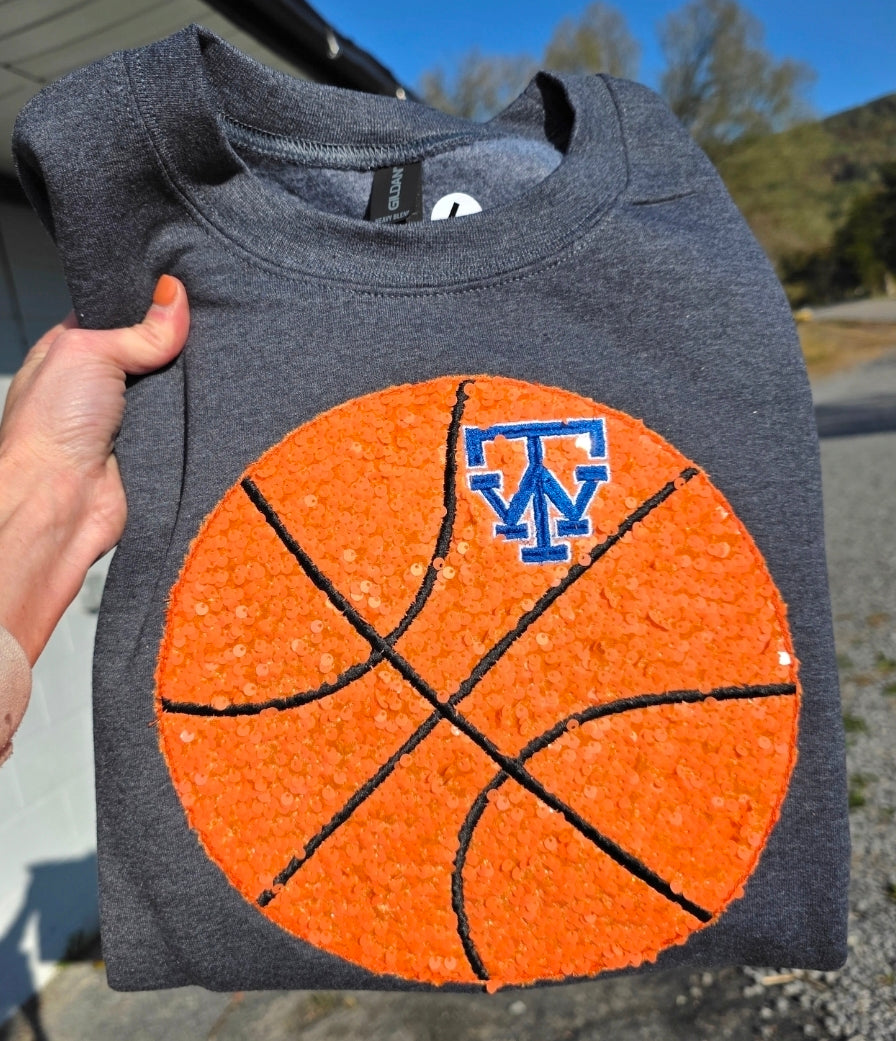 Thomas Walker Pioneers Basketball Sequence Tee/Sweatshirt