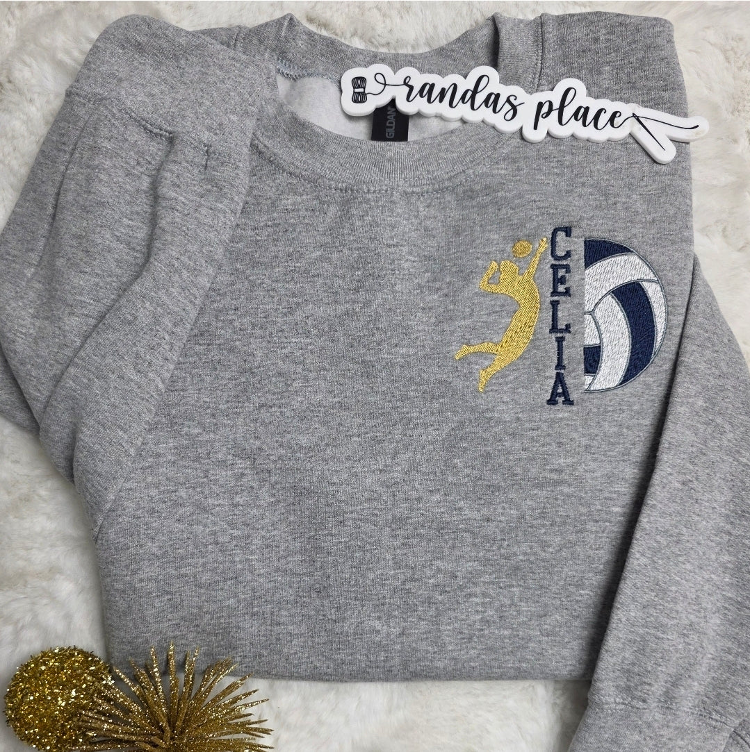 Custom Volleyball Tee/Sweatshirt
