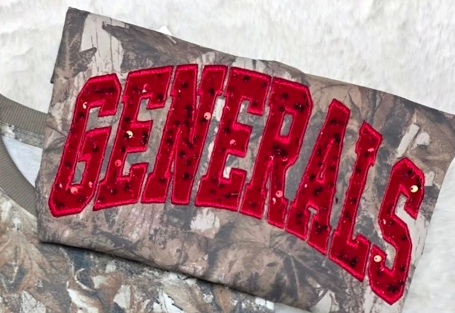 Generals Camo Sequence Tee
