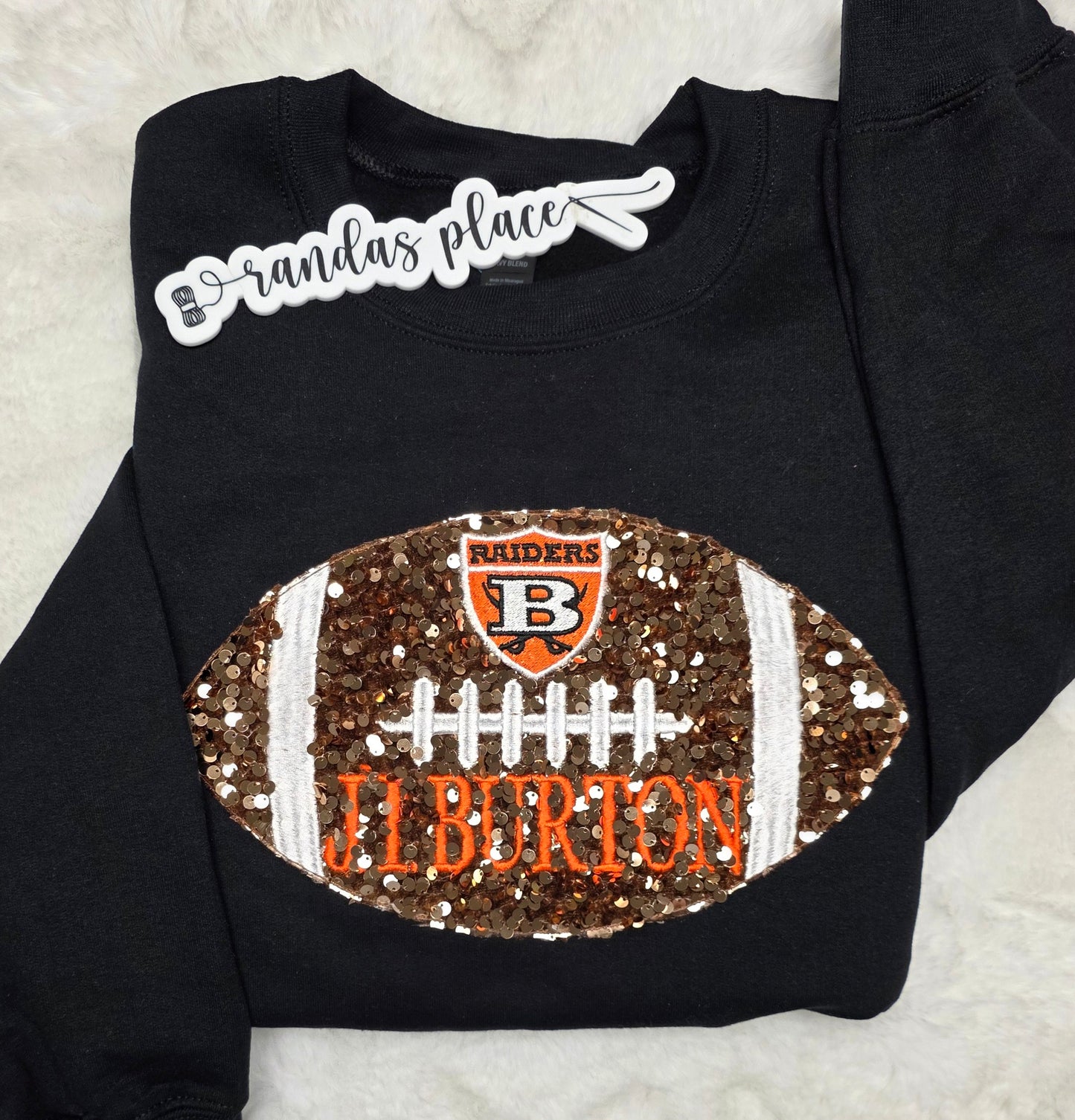 John I Burton Raiders Football Sequence Sweatshirt/Tee