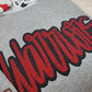 Warriors Cursive Sparkle Crewneck