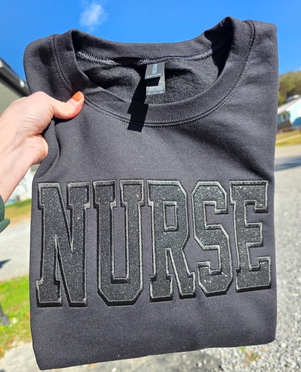 Sparkle Nurse Crewneck