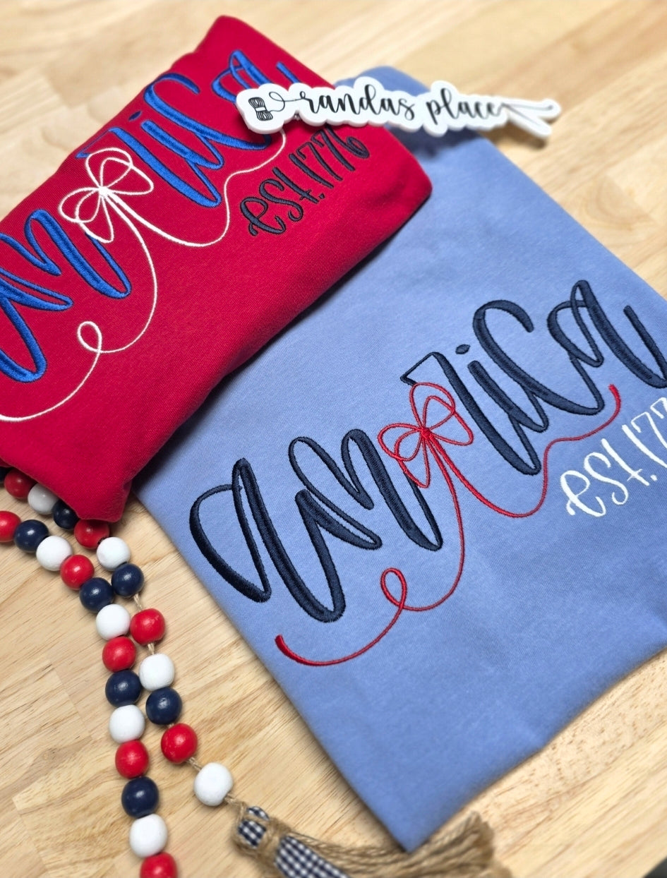 America Comfort Color Tee