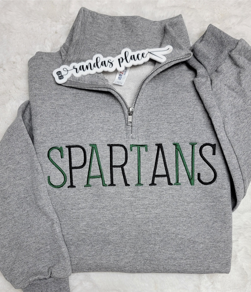 Eastside Spartans Quarter Zip