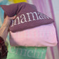 Floral Comfort Colors Custom Name Tee