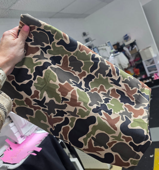 Duck Camo Fabric MAMA Crew