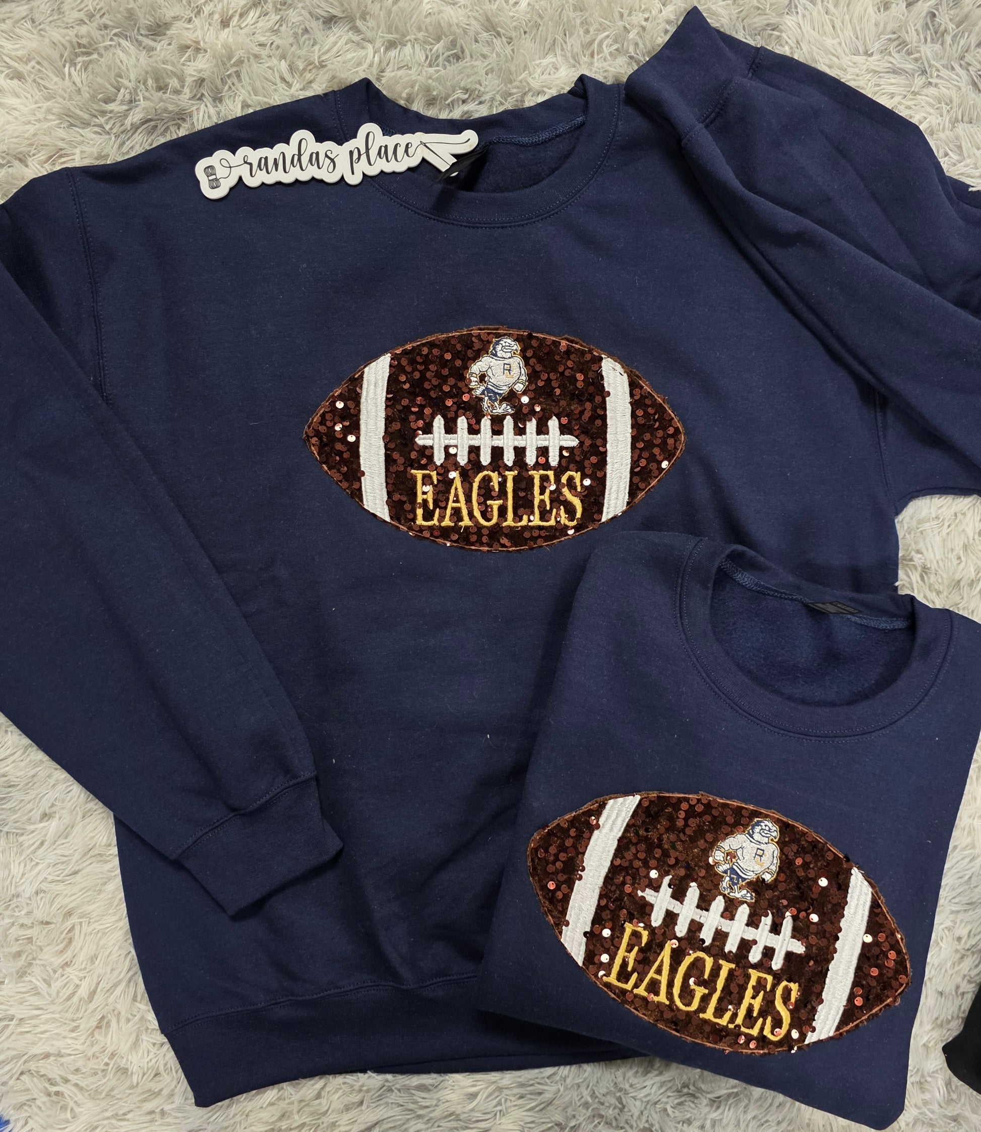 Rye Cove War Eagles Football Sequence Tee/Sweatshirt