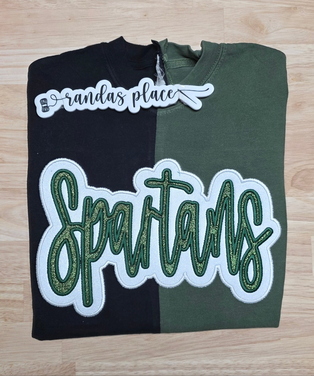 Spartans Split Sparkle Tee