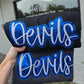 Devils Script Sequence Crewneck
