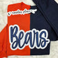 Bears Split Sparkle Crewneck