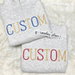 Custom Multi Color 1/4 Zip Pullover
