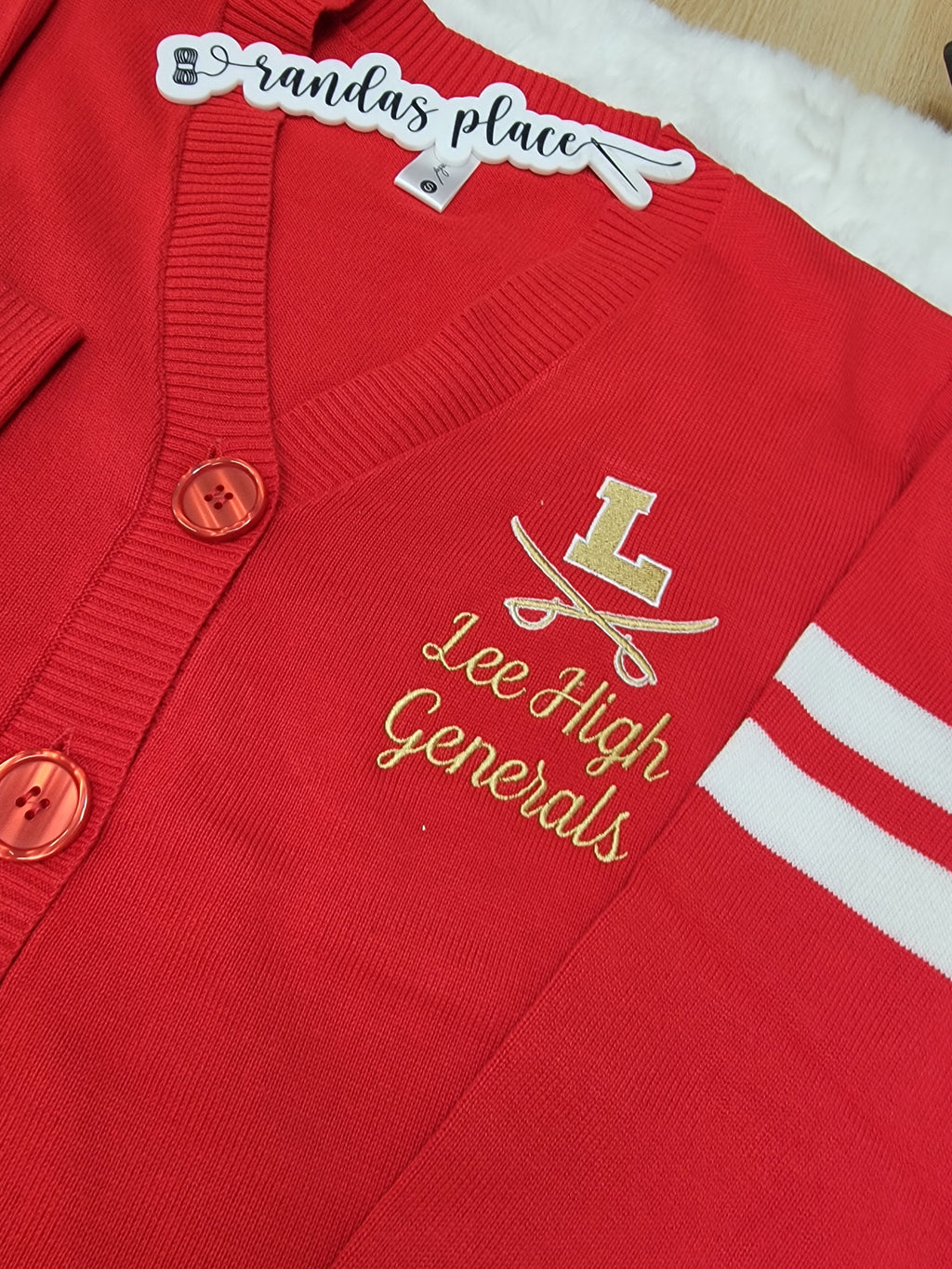 Lee High Generals Vintage Inspired Cardigan