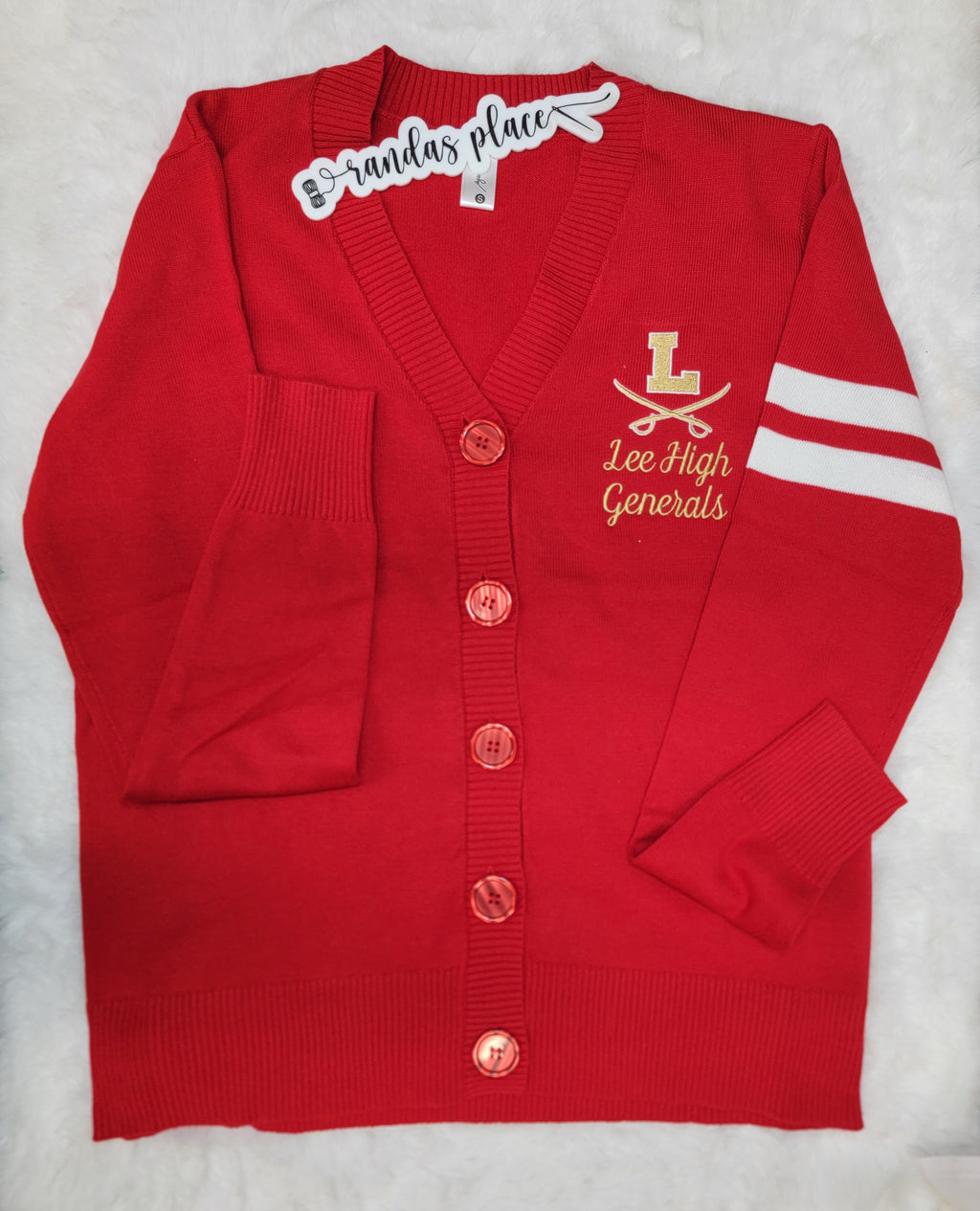 Lee High Generals Vintage Inspired Cardigan
