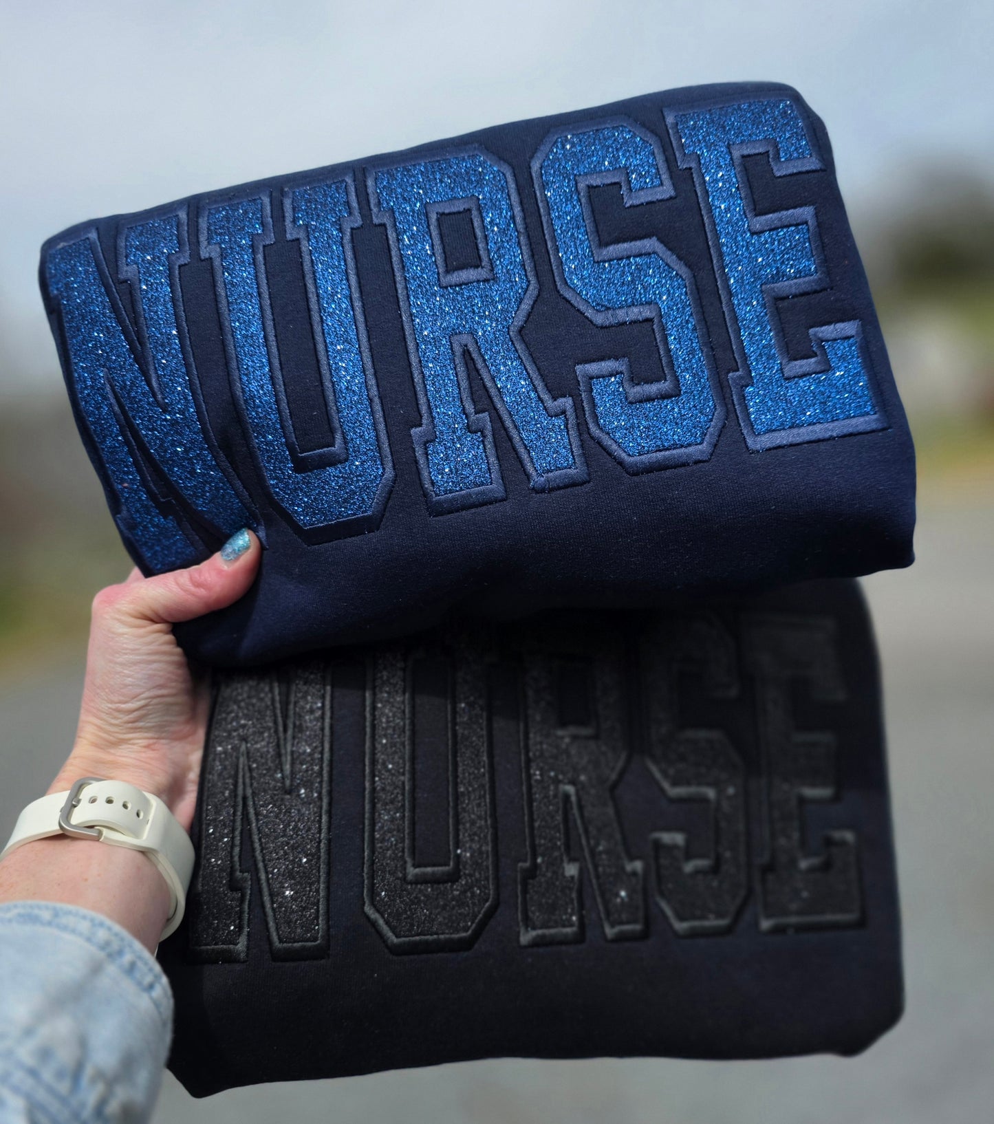 Sparkle Nurse Crewneck