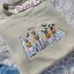 Ghost Dog Trick or Treat Halloween Sweatshirt
