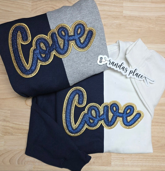 Cove Split Sparkle Crewneck