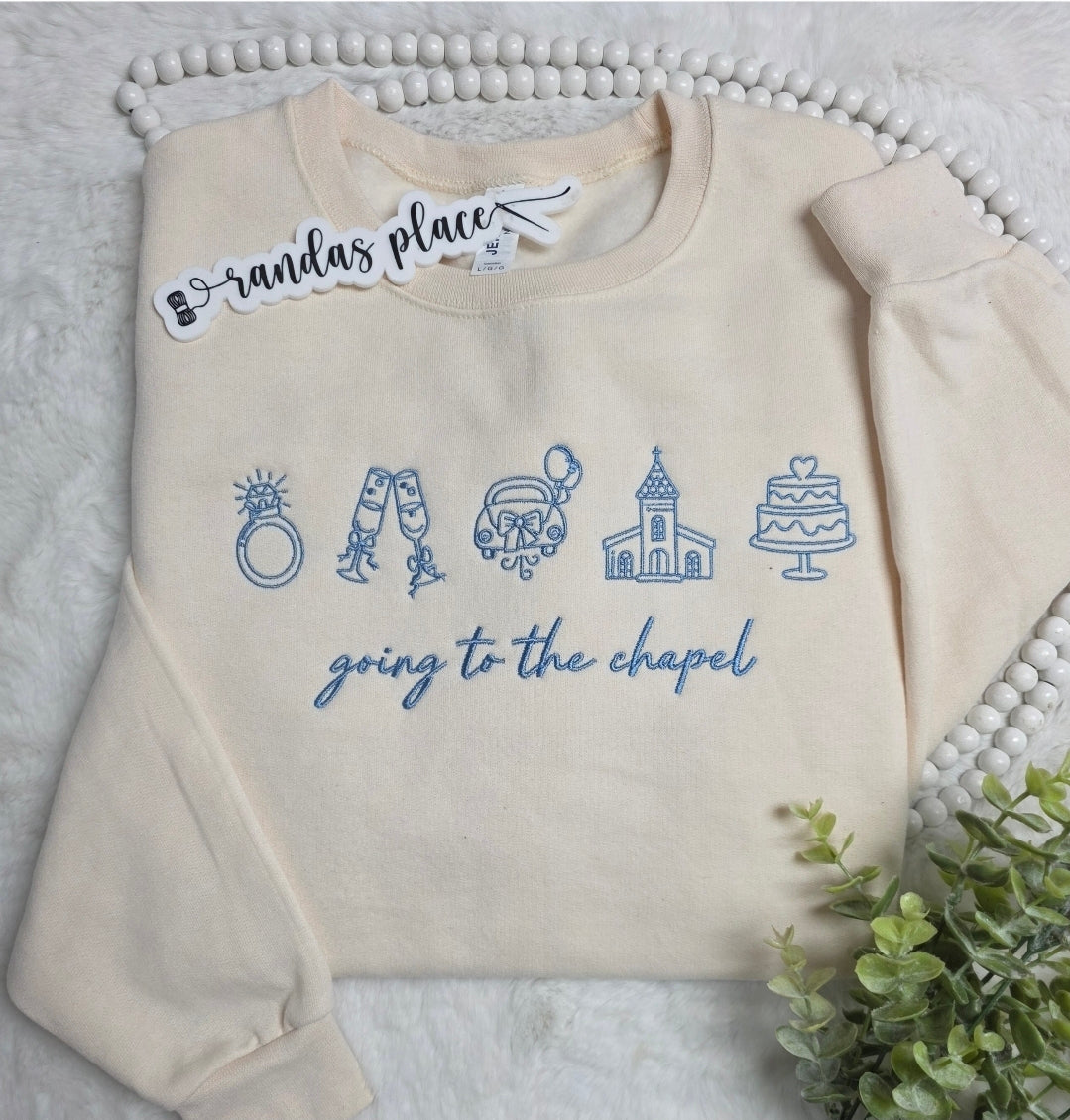 Going to the Chapel Wedding Sweatshirt/Tee