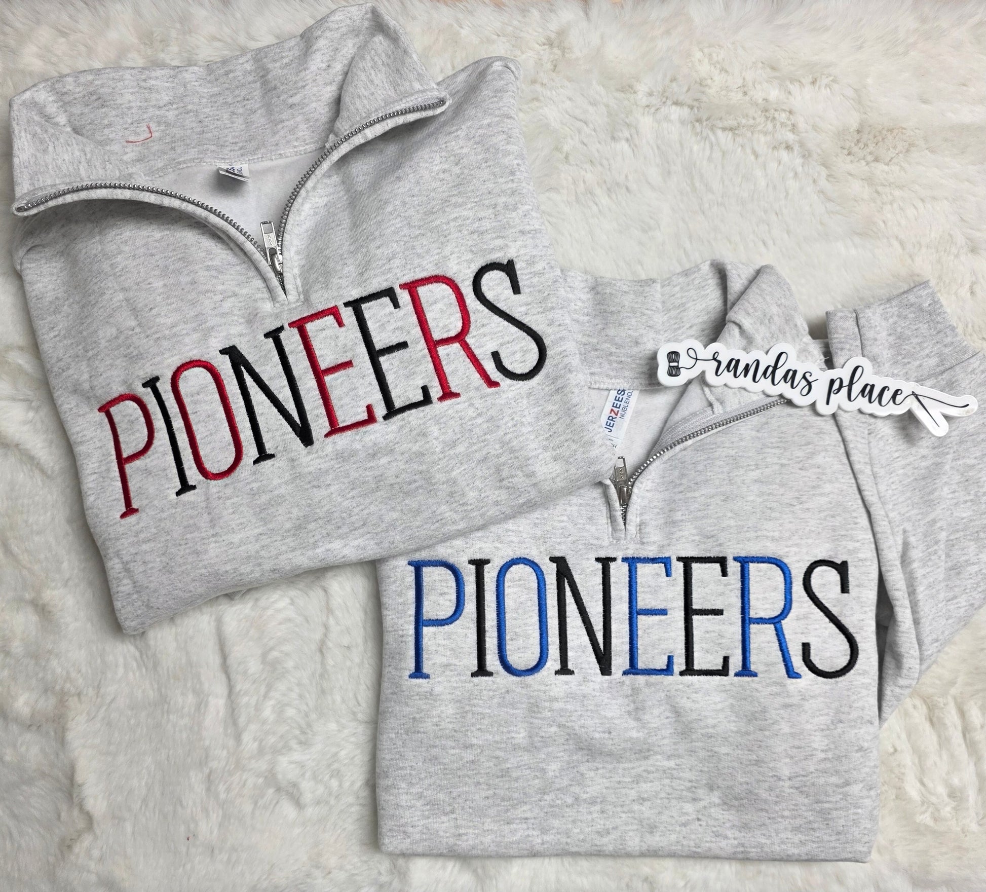 *FUNDRAISER*Pioneers Quarter Zip