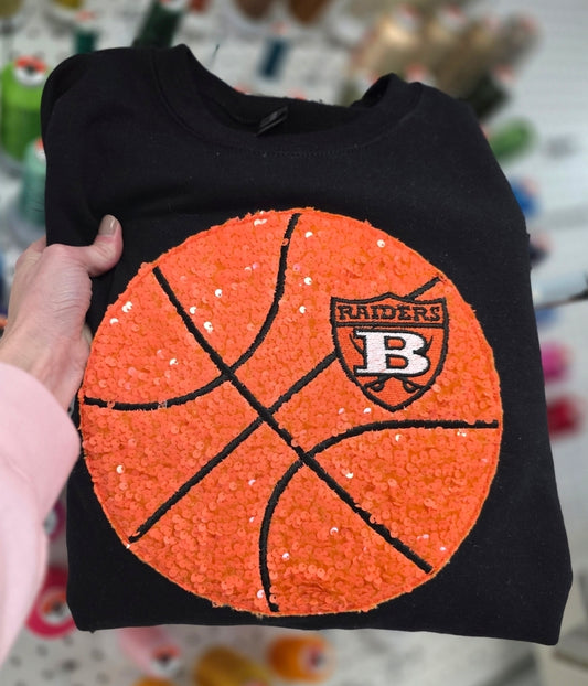 Norton Raiders Sequence Basketball Crewneck