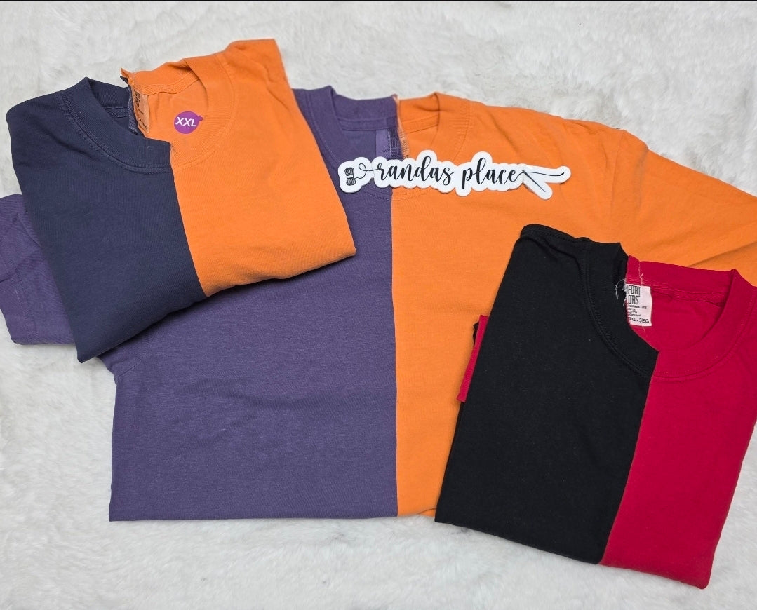 Split Comfort Color Tee BLANK