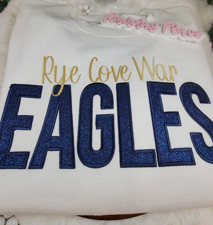 Rye Cove Eagles Sparkle Crewneck