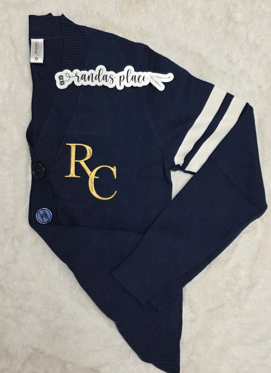 Rye Cove War Eagles Vintage Inspired Cardigan