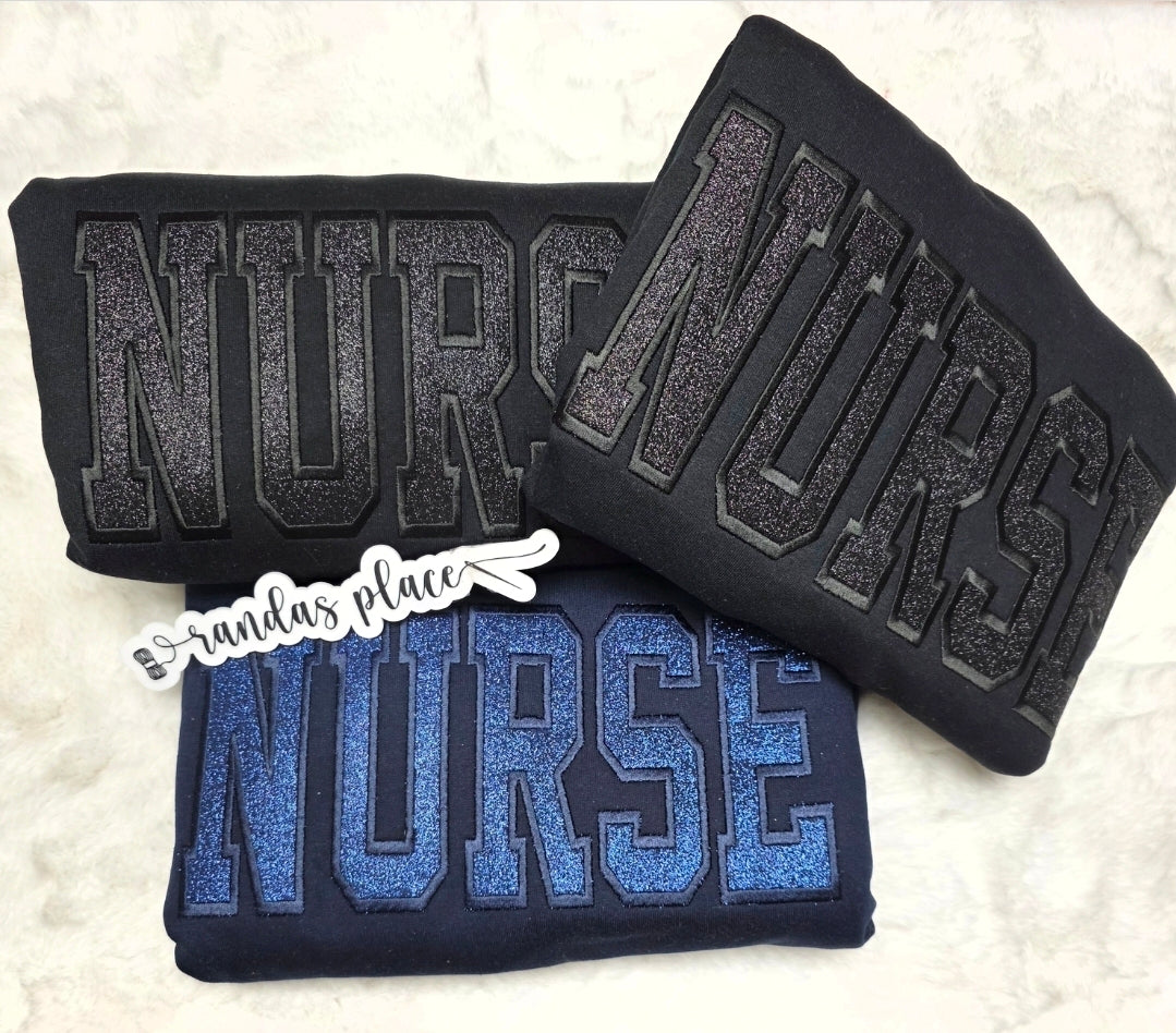 Sparkle Nurse Crewneck