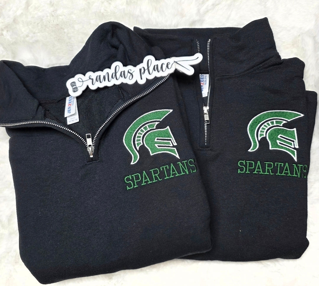 Eastside Spartans Quarter Zip