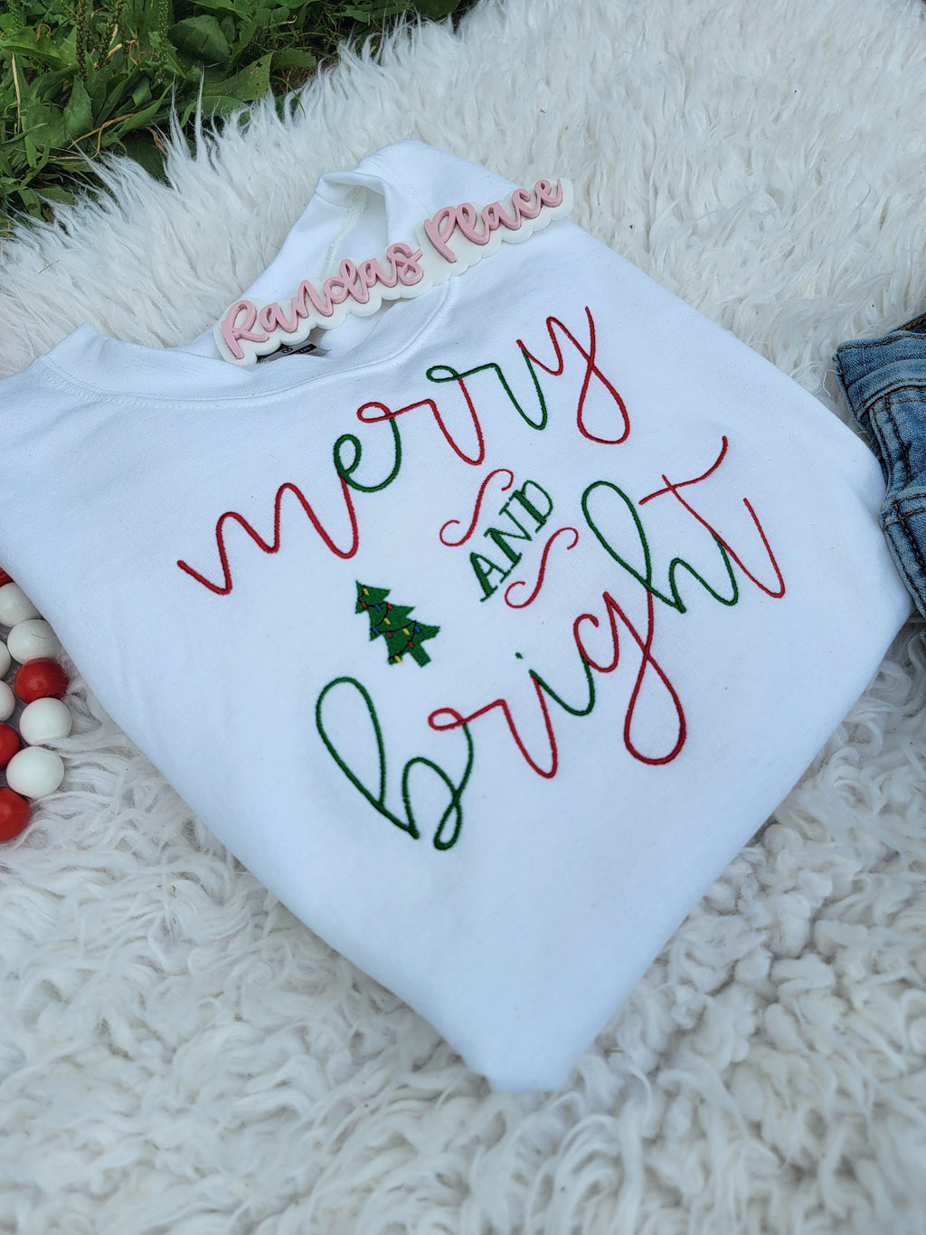 Merry and Bright Christmas Crewneck