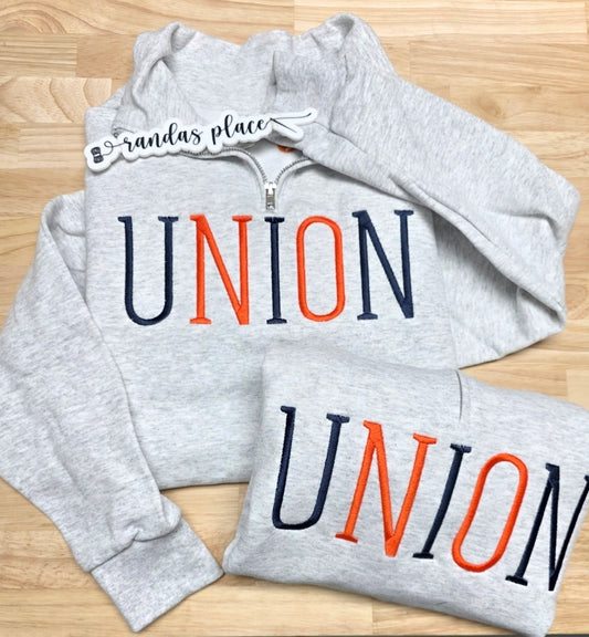 Union Bears Quarter Zip Pullover