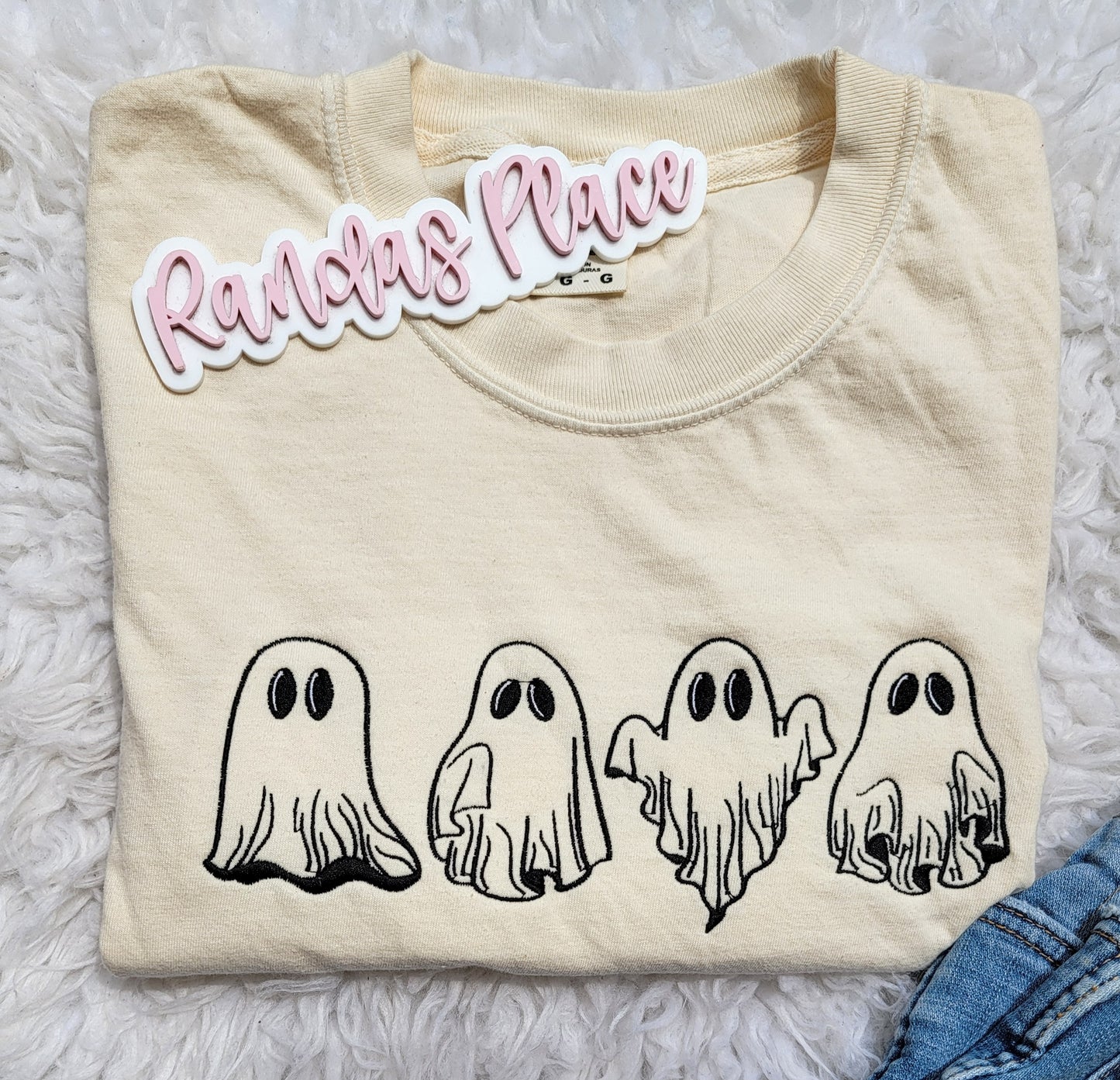 Halloween Ghost Comfort Colors Tee