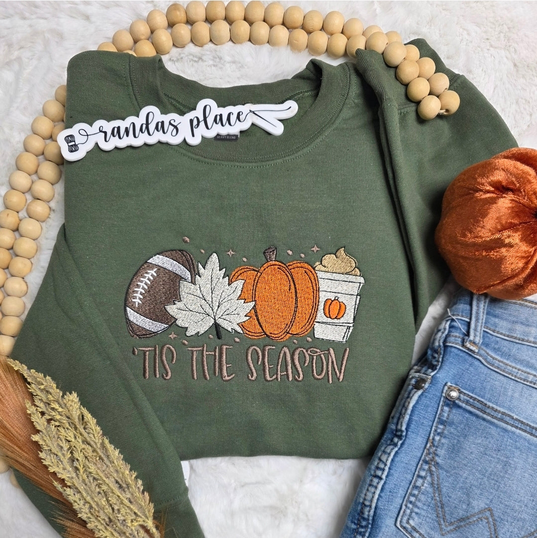 Tis The Season Football Sweatshirt