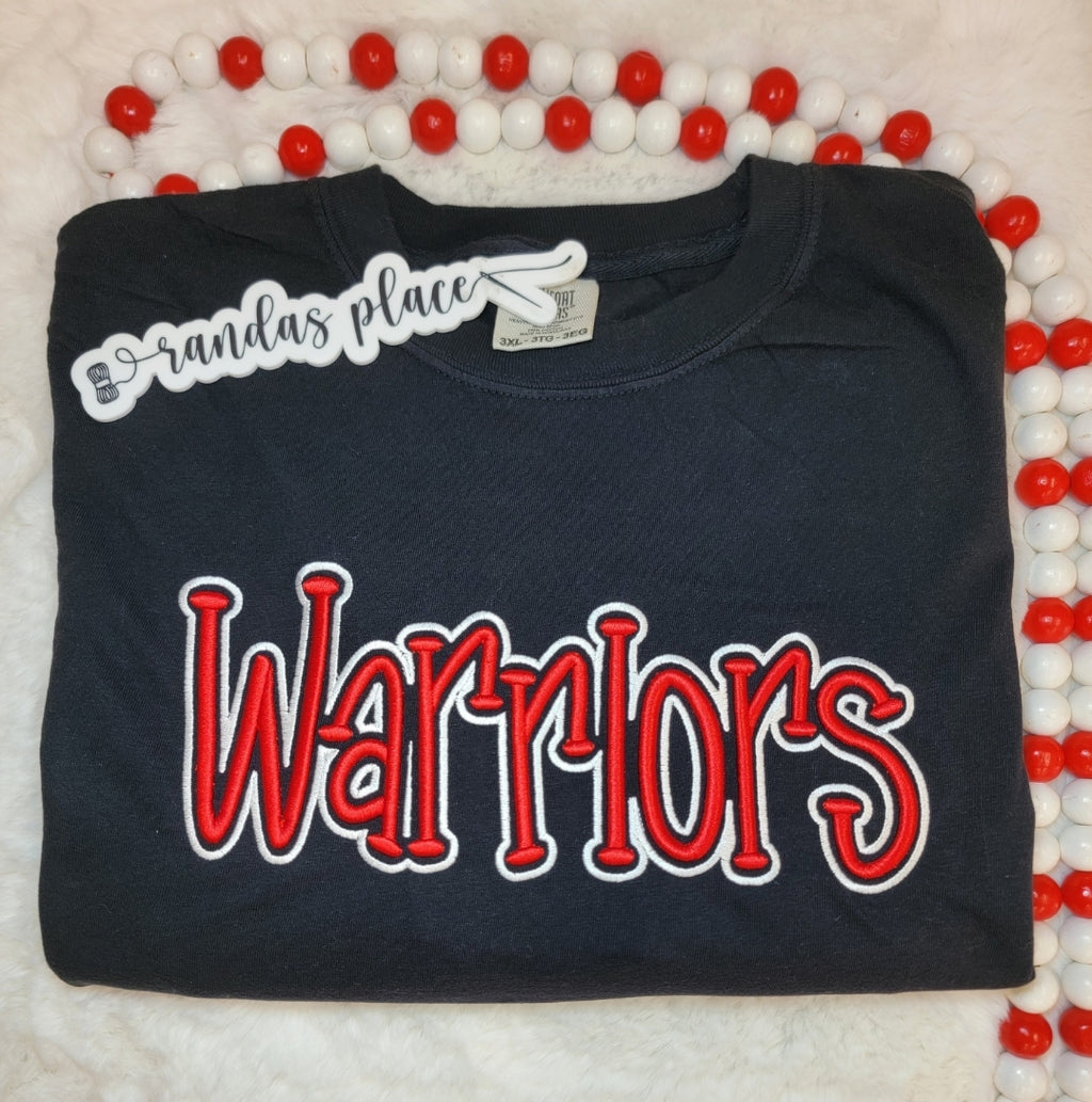 Warriors Puff Tee