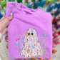 Ghost Flowers Halloween Tee/Sweatshirt