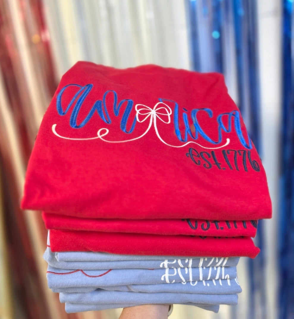 America Comfort Color Tee
