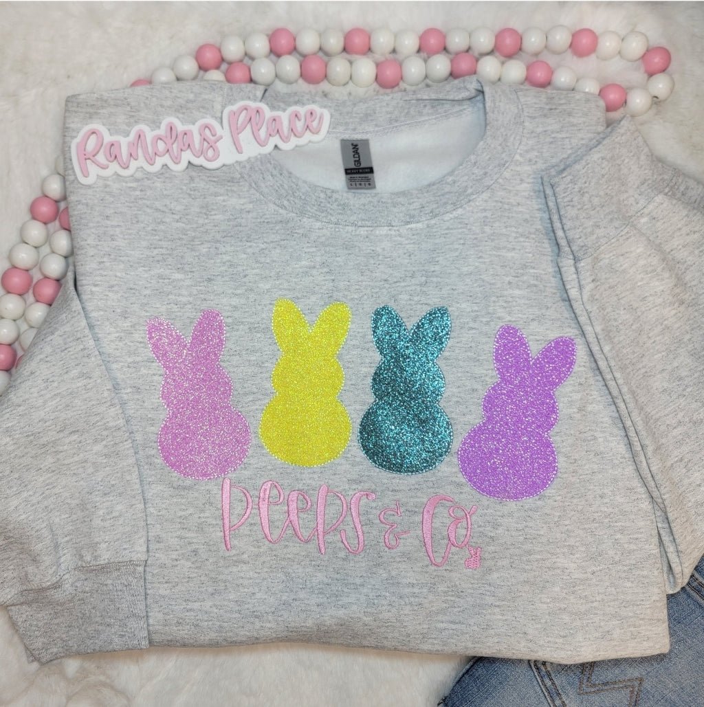 Peeps & Co. Sparkle Crewneck