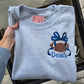 Custom Football Bow Tee/Sweatshirt