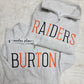 John I Burton Raiders Quarter Zip
