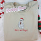 Ghost Iced Coffee Christmas Sweatshirt
