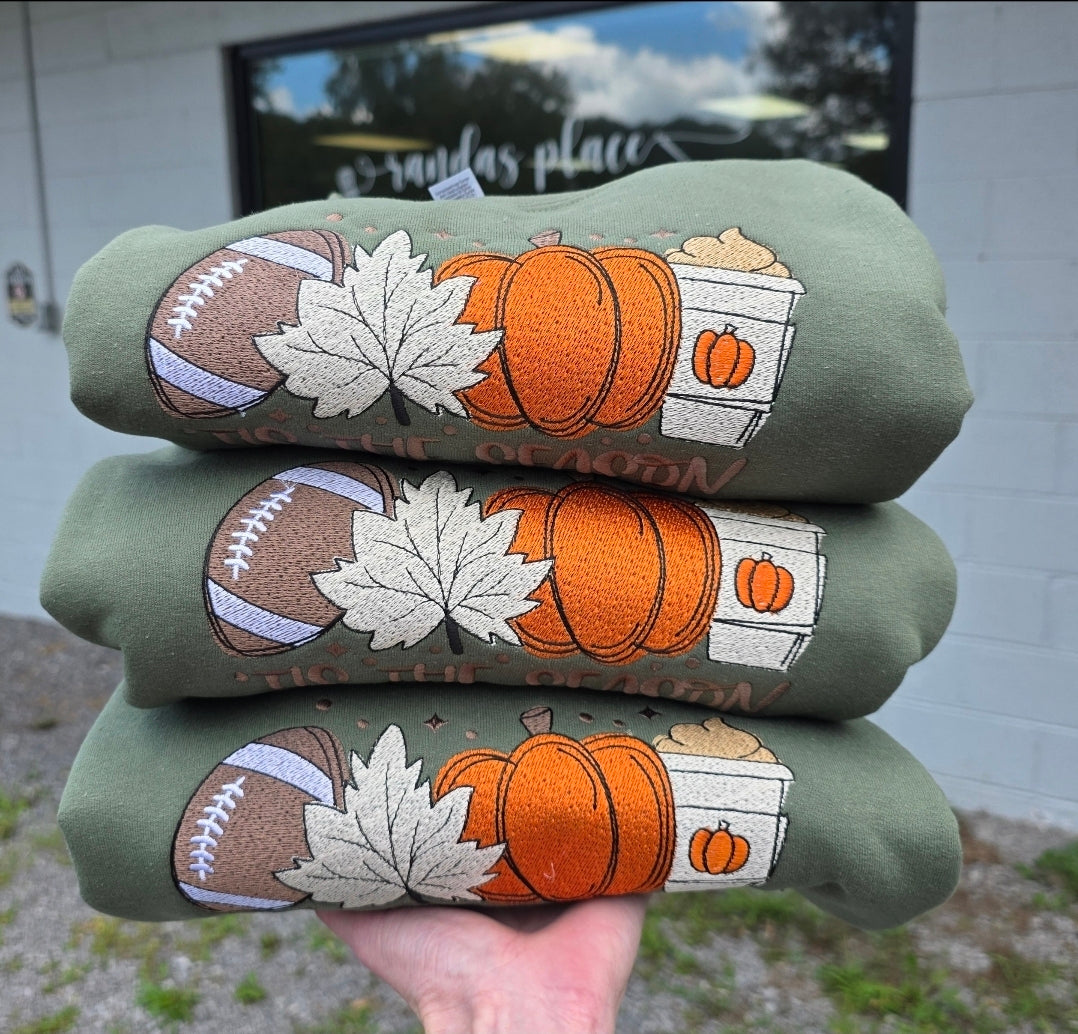Tis The Season Football Sweatshirt