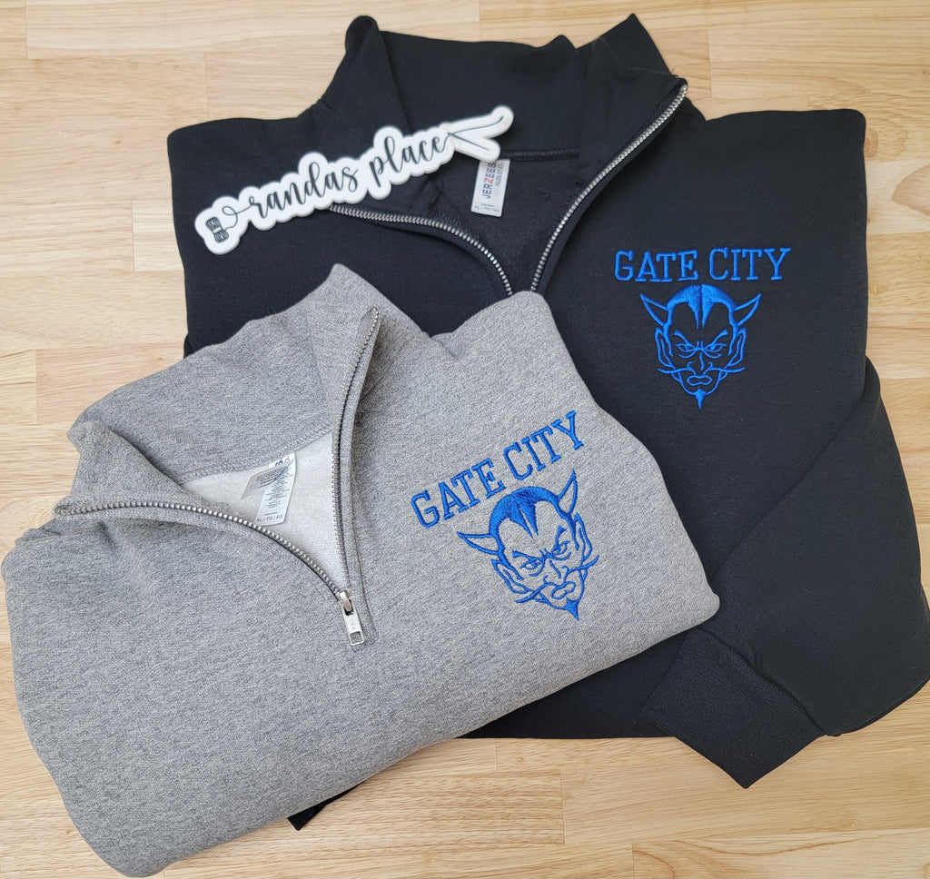Gate City Blue Devils Quarter Zip