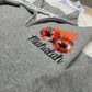 Custom Cheer Fringed 1/4 Zip Pullover – Personalized Megaphone & Pom Design